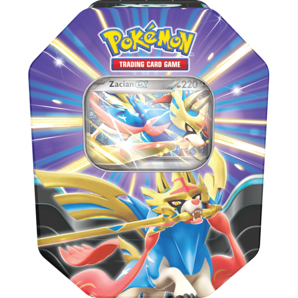 Pokémon TCG: Slashing Legends Tin - Zacian ex