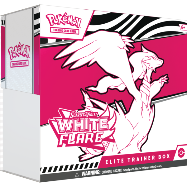Pokémon TCG: Scarlet & Violet White Flare Elite Trainer Box - Reshiram