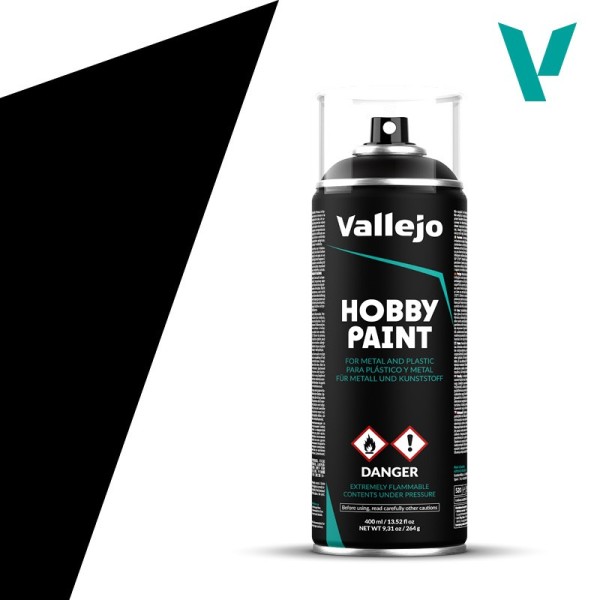 Spray Vallejo 28012 Black