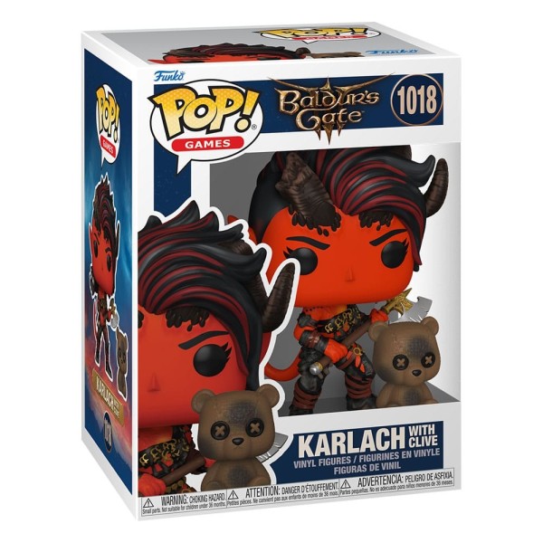Figurka Funko POP! Baldur's Gate Karlach & Clive nr 1018