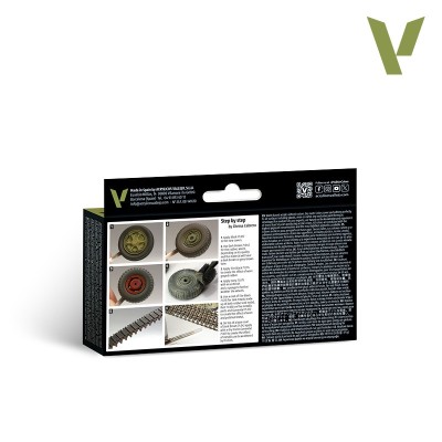 Zestaw farb Vallejo 71213 Wheels & Tracks