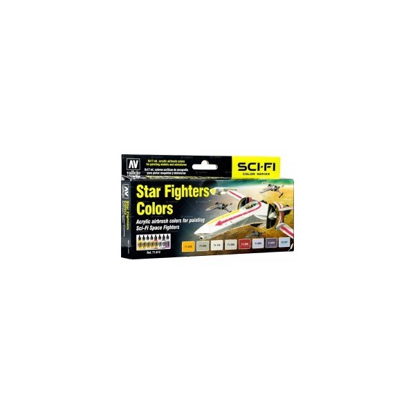 Zestaw farb Vallejo 71612 Star Fighters Colors