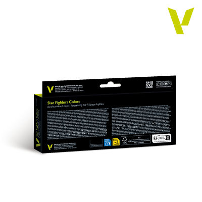 Zestaw farb Vallejo 71612 Star Fighters Colors