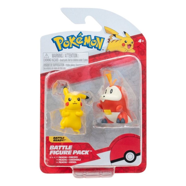 Mini Pack 2 figurki  Pikachu & Fuecoco 5 cm