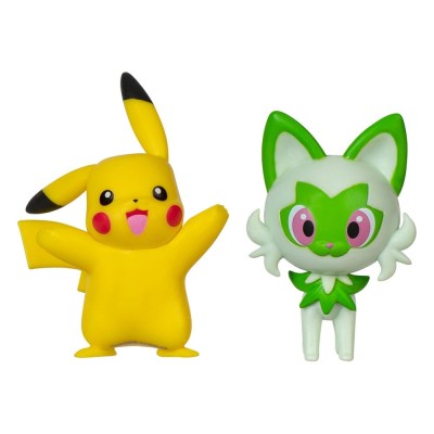 Mini Pack 2 figurki Pikachu & Sprigatito 5 cm