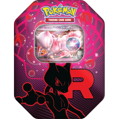 Pokémon TCG: Team Rocket Tin - Mewtwo