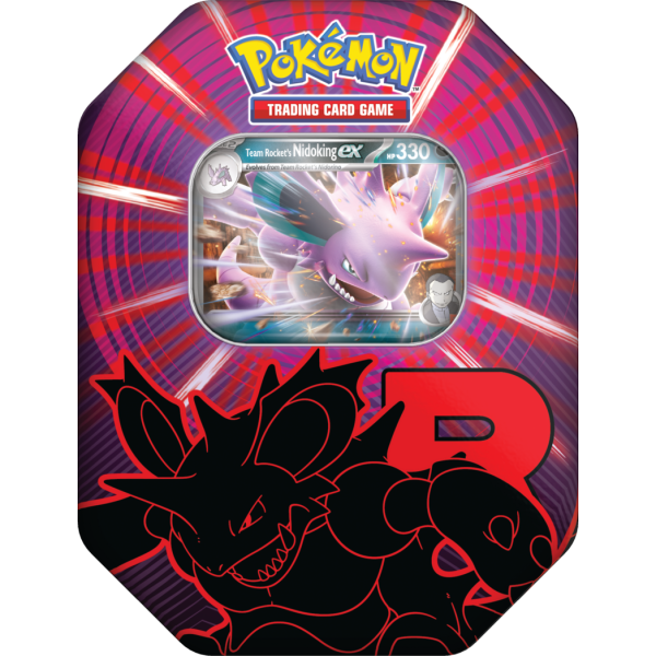 Pokémon TCG: Team Rocket Tin - Nidoking