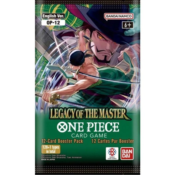 Legacy Of The Master One Piece: Card Game OP12 Booster
