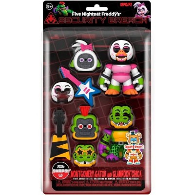 Figurki 2 pak Snaps Action Five Nights at Freddy's at Montgomery Gator and Glamrock Chica 70818