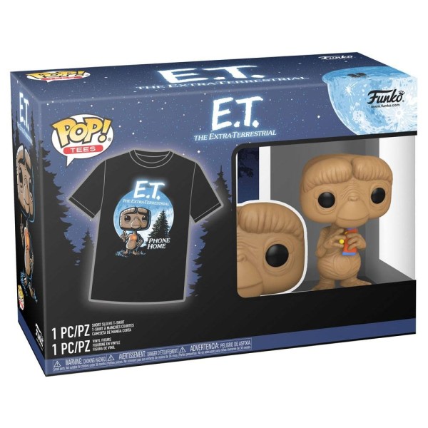 Figurka Funko POP! Tee Box E.T. With Candy nr 1266 + koszulka S