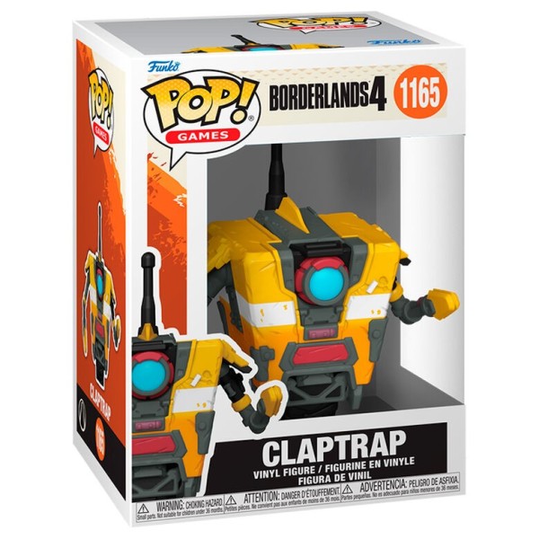 Figurka Funko POP! Borderlands 4 Claptrap nr 1165