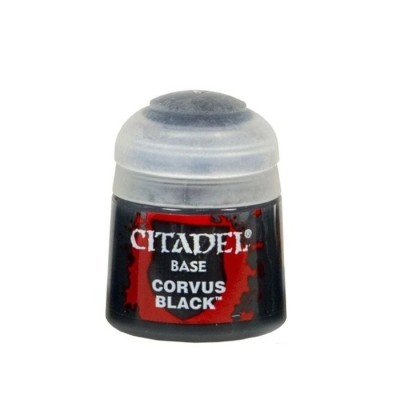 Farba Citadel Base Corvus Black 12 ml
