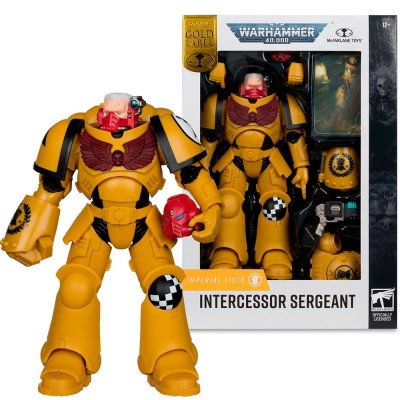 Figurka Warhammer 40,000 Intercessor Sergeant (Imperial Fist) Gold Label 18 cm