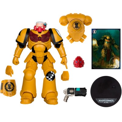 Figurka Warhammer 40,000 Intercessor Sergeant (Imperial Fist) Gold Label 18 cm