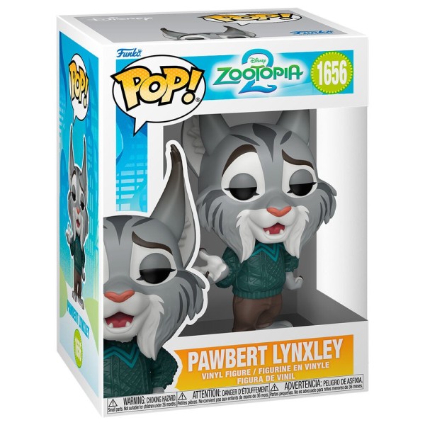 Figurka Funko POP! Disney Zootopia 2 Pawbert Lynxley nr 1656