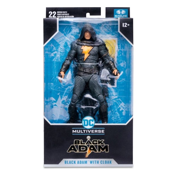 Figurka DC Black Adam Movie Black Adam with Cloak 18 cm