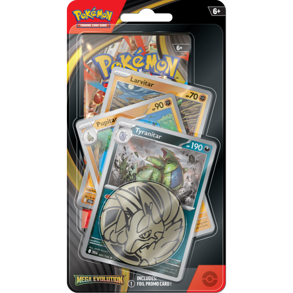 Pokémon TCG: Mega Evolution Premium Checklane Blister Tyranitar