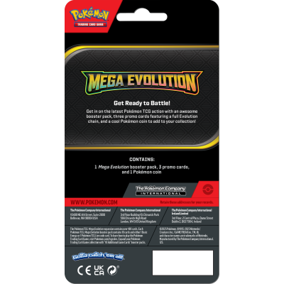 Pokémon TCG: Mega Evolution Premium Checklane Blister Tyranitar