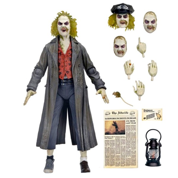 Figurka Beetlejuice 1988 Ultimate Beetlejuice: Tour Guide The Bio-Exorcist 18 cm