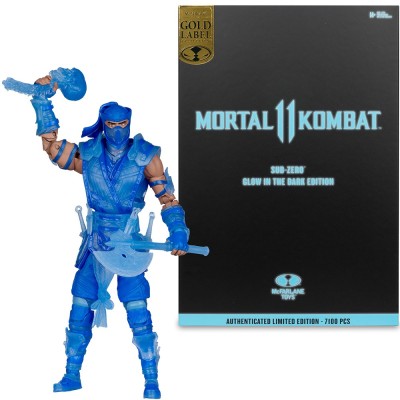 Figurka Mortal Kombat 11 Sub-Zero Glow In The Dark Edition - Gold Label