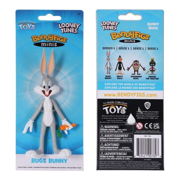 Figurka Looney Tunes Bugs Bunny Bendyfigs Bendable 14 cm