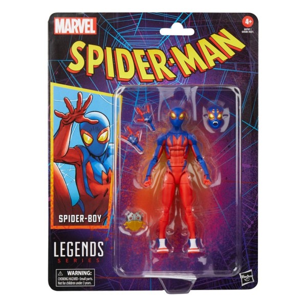 Figurka Spider-Man Spider-Boy Marvel Legends Retro 15 cm