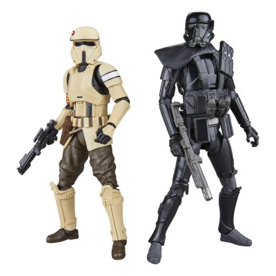 Figurka G1309 2-Pack Shoretrooper & Death Trooper Star Wars: Rogue One Black Series 15 cm