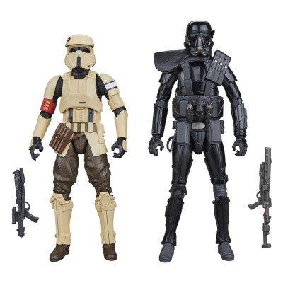 Figurka G1309 2-Pack Shoretrooper & Death Trooper Star Wars: Rogue One Black Series 15 cm