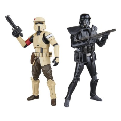 Figurka G1309 2-Pack Shoretrooper & Death Trooper Star Wars: Rogue One Black Series 15 cm