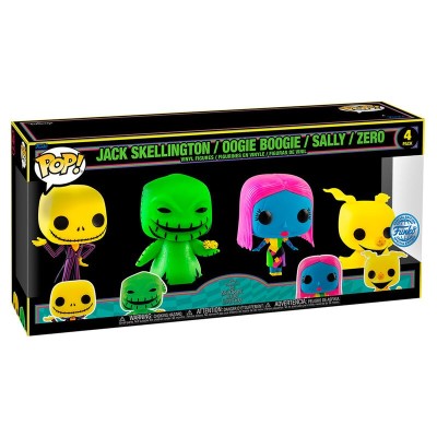 Funko POP! Pack 4 Disney Nightmare Before Christmas Exclusive
