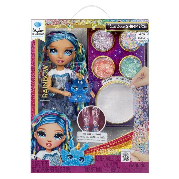 Lalka Rainbow High: Rainbow Shimmers & Slime Skyler Bradshaw Doll 122418