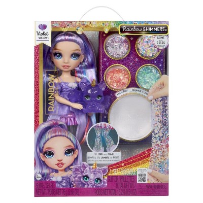 Lalka Rainbow High: Rainbow Shimmers with Slime Violet Willow Doll 122425