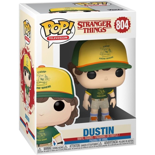 Figurka Funko POP! Stranger Things 3 Dustin At Camp nr 804