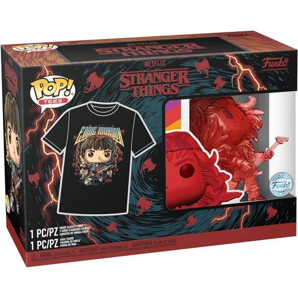 Figurka Funko POP! Stranger Things Hunter Eddie with Guitar + koszulka L