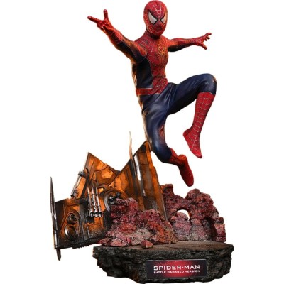 Spider-Man (Battle Damaged Version) – Movie Masterpiece Action Figure 1/6 – 30 cm