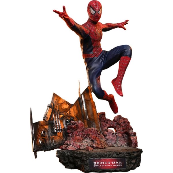 Spider-Man (Battle Damaged Version) – Movie Masterpiece Action Figure 1/6 – 30 cm