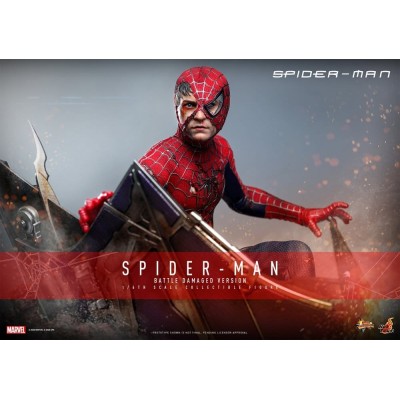 Spider-Man (Battle Damaged Version) – Movie Masterpiece Action Figure 1/6 – 30 cm