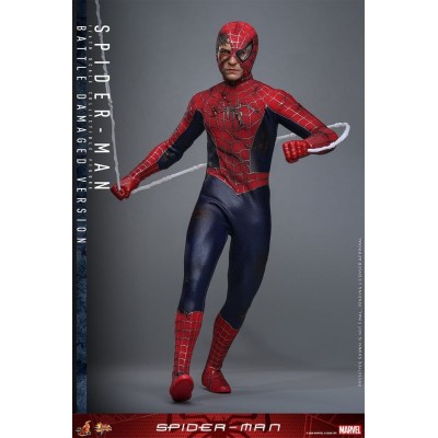 Spider-Man (Battle Damaged Version) – Movie Masterpiece Action Figure 1/6 – 30 cm
