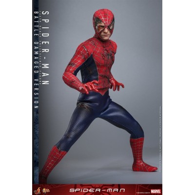 Spider-Man (Battle Damaged Version) – Movie Masterpiece Action Figure 1/6 – 30 cm