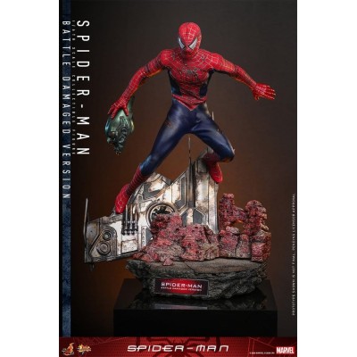 Spider-Man (Battle Damaged Version) – Movie Masterpiece Action Figure 1/6 – 30 cm