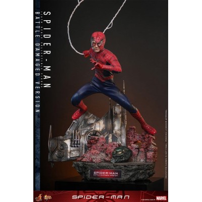Spider-Man (Battle Damaged Version) – Movie Masterpiece Action Figure 1/6 – 30 cm