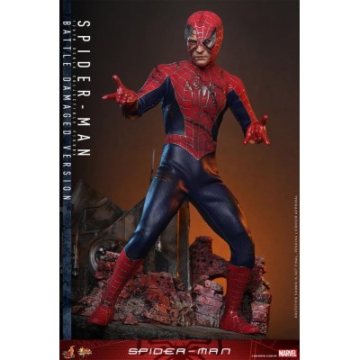 Spider-Man (Battle Damaged Version) – Movie Masterpiece Action Figure 1/6 – 30 cm