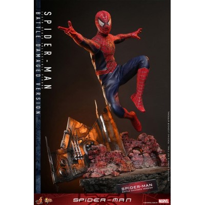 Spider-Man (Battle Damaged Version) – Movie Masterpiece Action Figure 1/6 – 30 cm