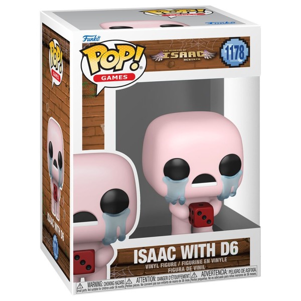 Figurka Funko POP! The Binding of Isaac - Isaac with D6 nr 1178