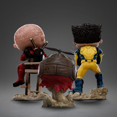 Minifigurki Deadpool & Wolverine Mini Co. PVC 14 cm