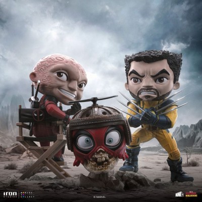 Minifigurki Deadpool & Wolverine Mini Co. PVC 14 cm