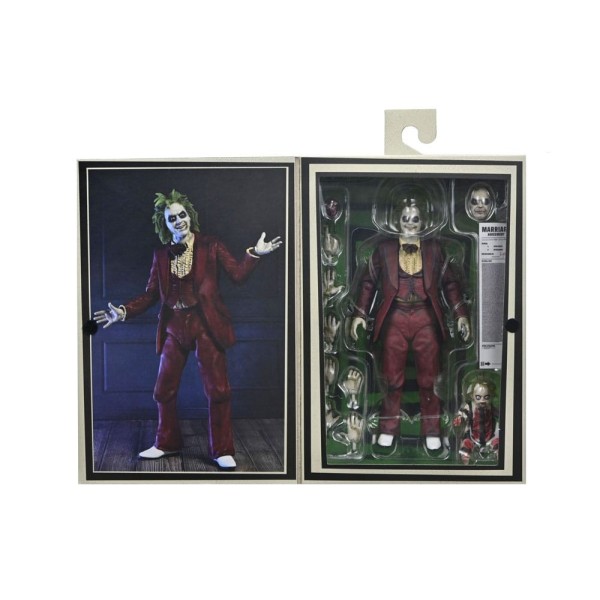 Figurka Beetlejuice Ultimate "Red Tuxedo" Beetlejuice 18 cm