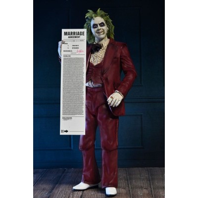 Figurka Beetlejuice Ultimate "Red Tuxedo" Beetlejuice 18 cm