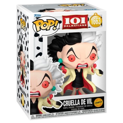 Figurka Funko Pop! Disney 101 Dalmatas Cruella de Vil nr 1663 Chase