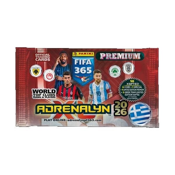 Panini Kolekcja Karty Fifa 365: 2026 Adrenalyn XL - Premium Cards Display